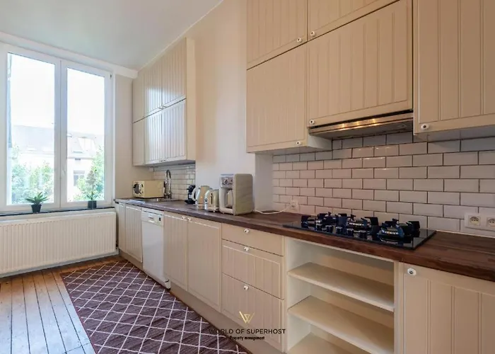 度假居 Belle Epoque Violette Near And Sea 奥斯滕德