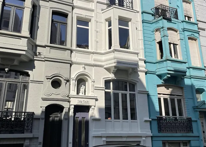 度假居 Belle Epoque Violette Near And Sea 奥斯滕德